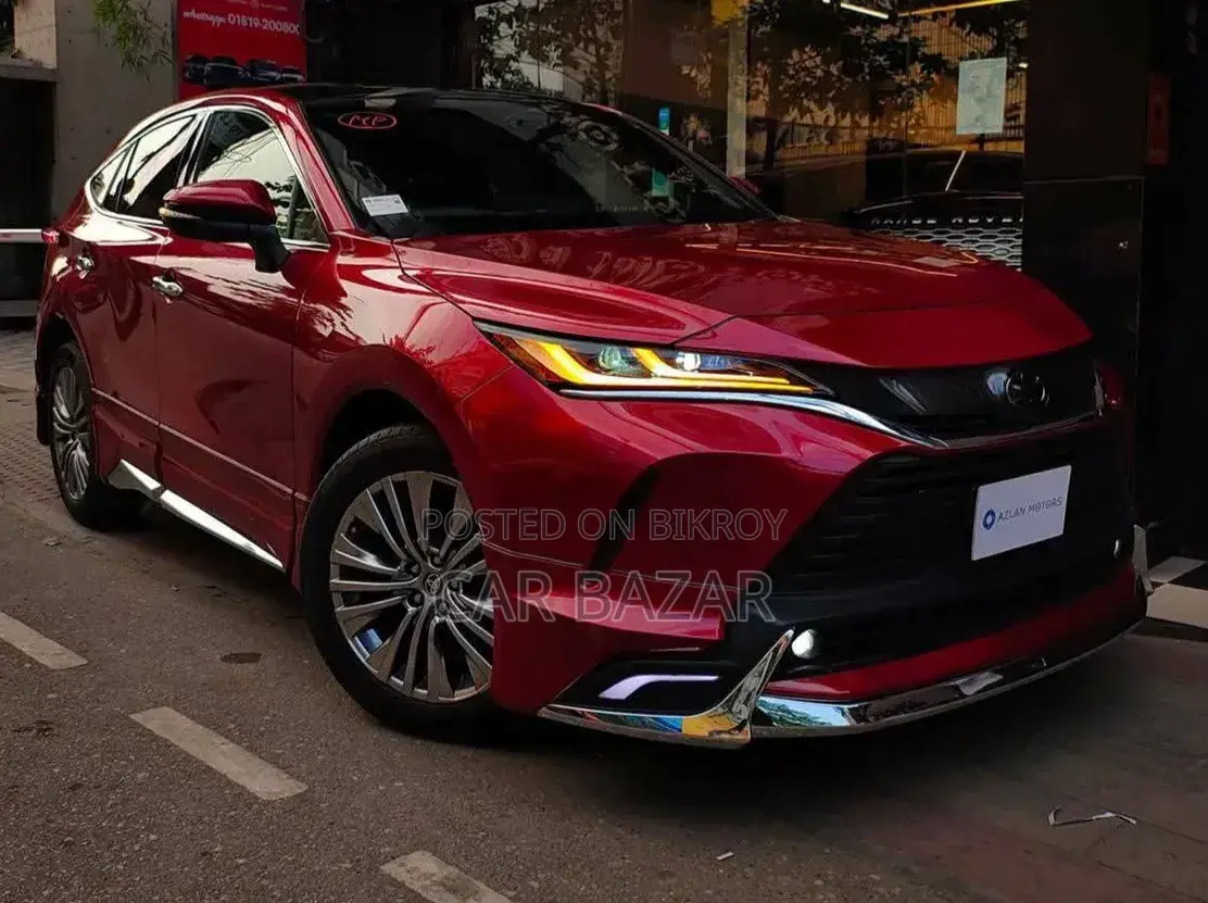 Toyota Harrier Z 2021 Maroon