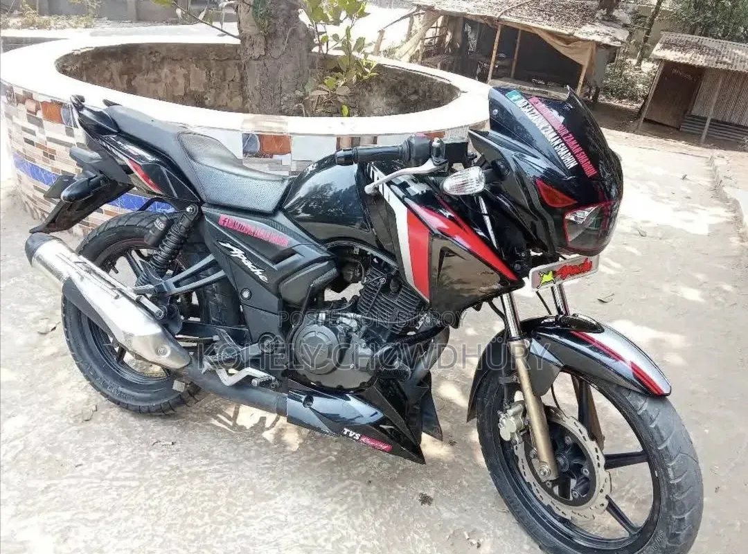 TVS Apache RTR 160 2V ABS 2022 Black