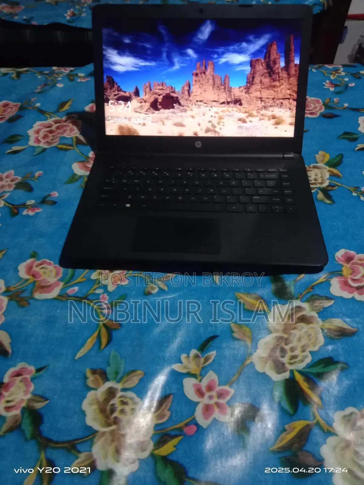 HP Laptop 4GB Intel Core i3 1TB SSD