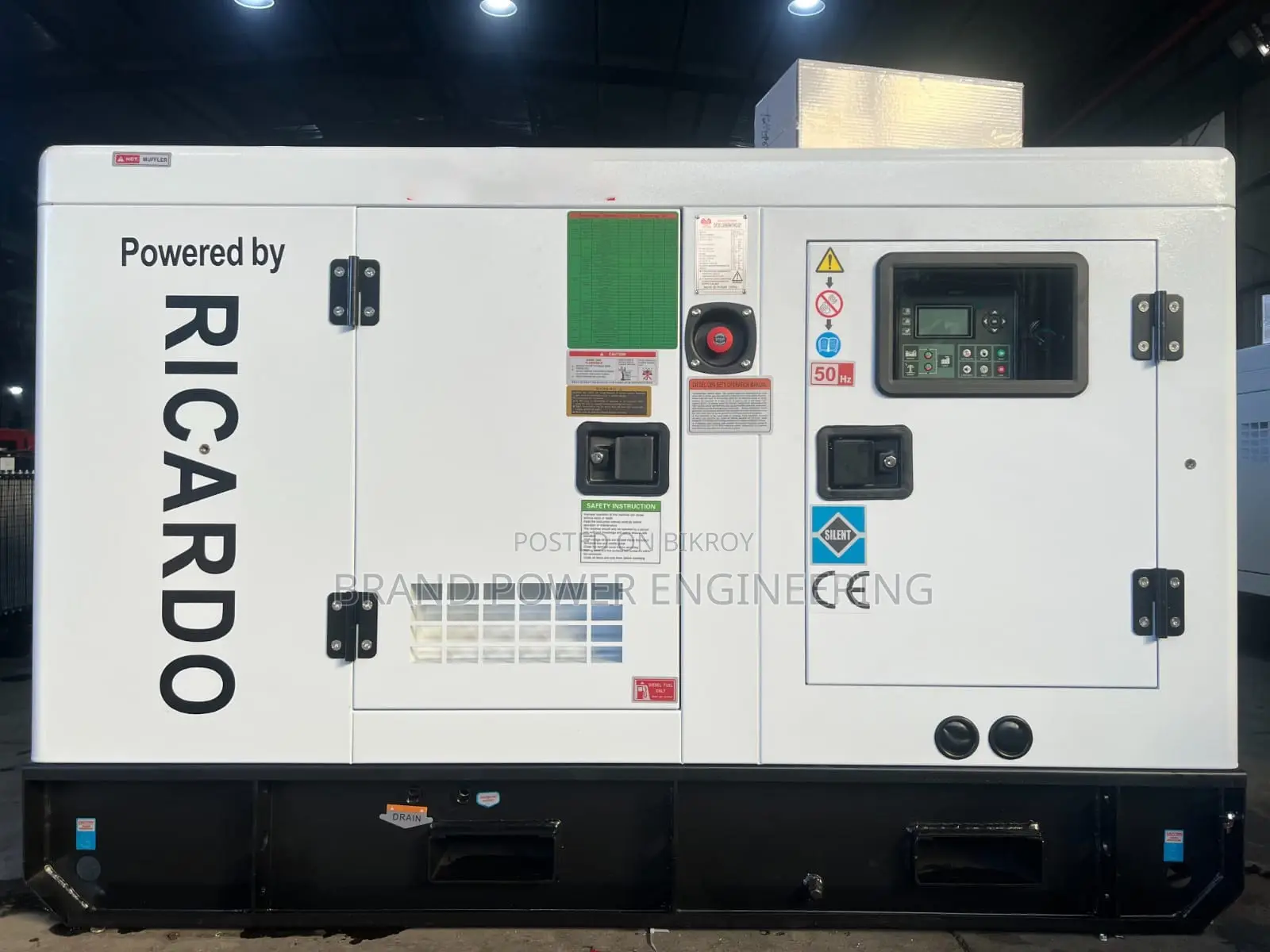 Premium 20kva Ricardo Generator – Silent Canopy