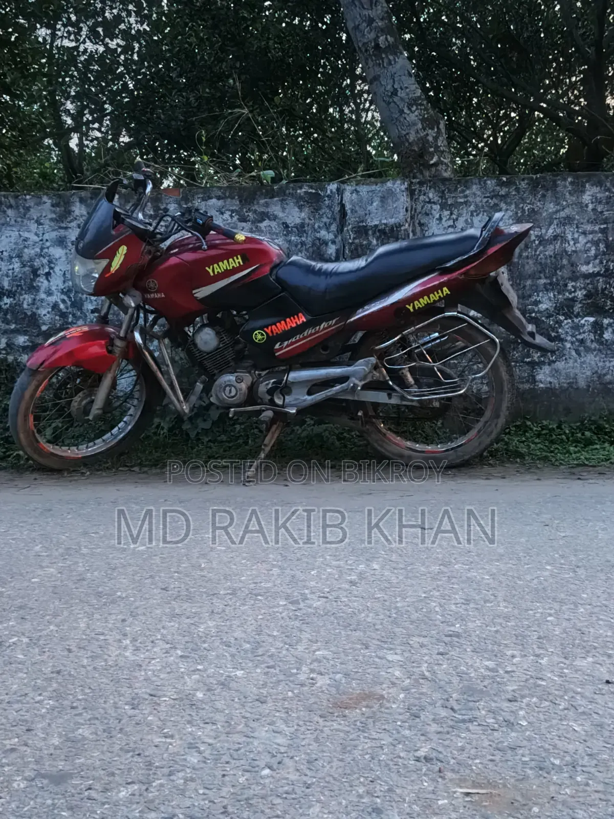 Yamaha DT125 2014 Red