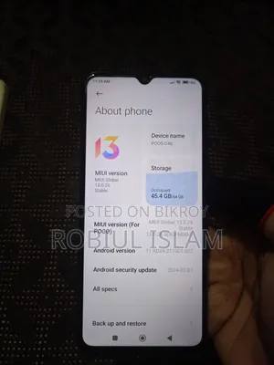 New Xiaomi Poco C40 64 GB Black