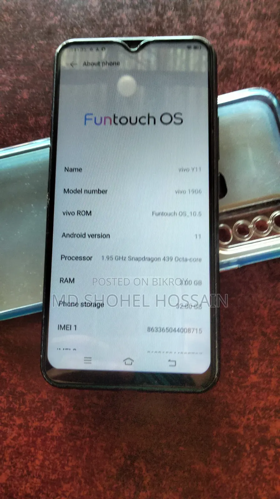 Vivo Y11 32 GB Purple