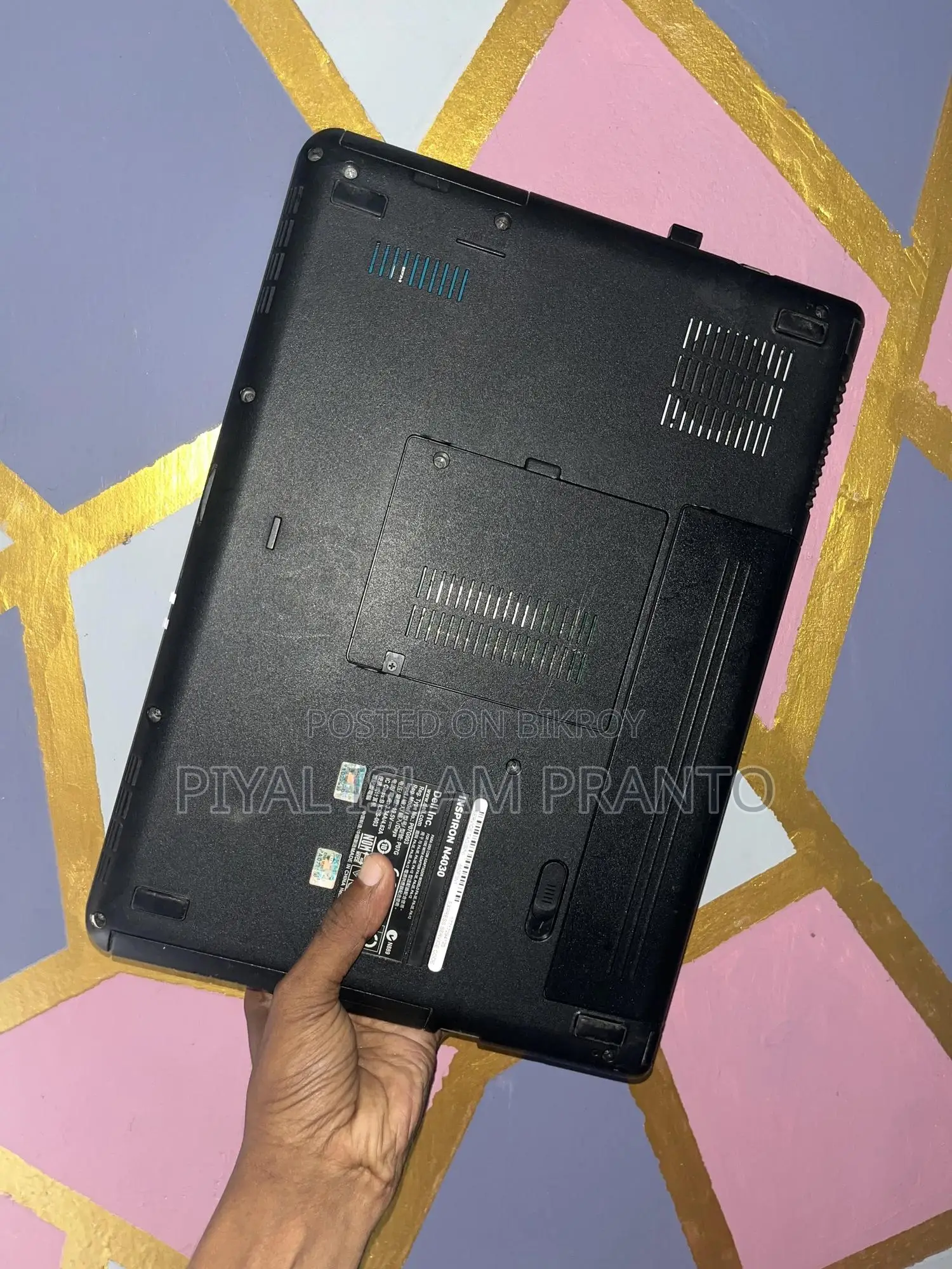 Laptop Dell Inspiron 4000 4GB Intel Core i3 HDD 320GB
