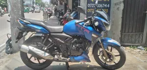TVS Apache RTR 160 2V 2018 Blue