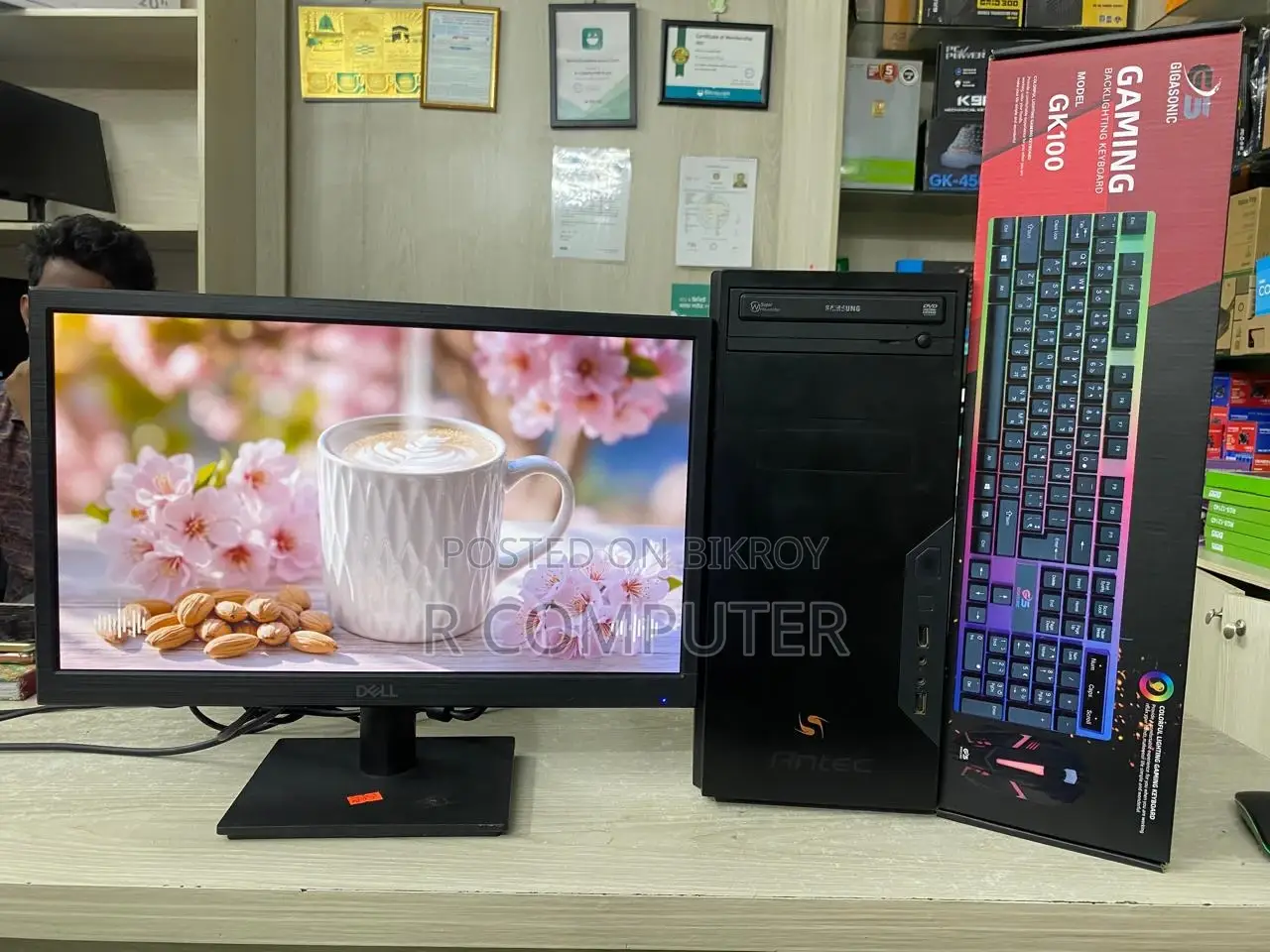 Desktop Computer 4GB Intel Core I3 SSD 128GB
