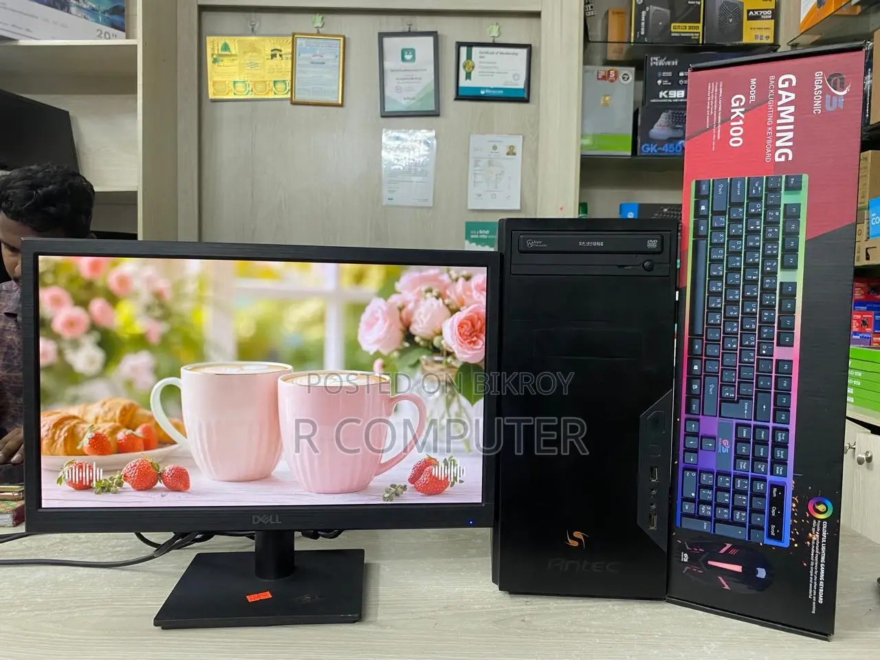 Desktop Computer 4GB Intel Core I3 SSD 128GB