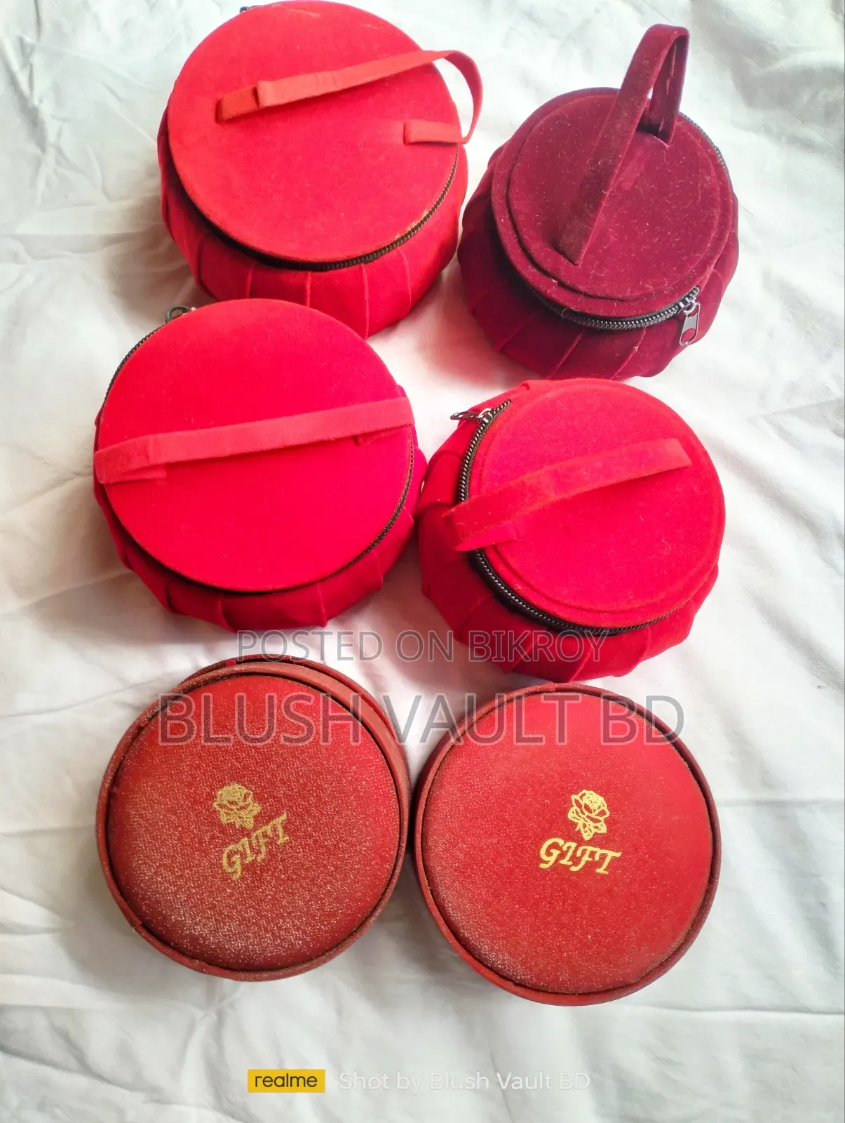 Get any Jewellery Box - Red Velvet Jewellery Box