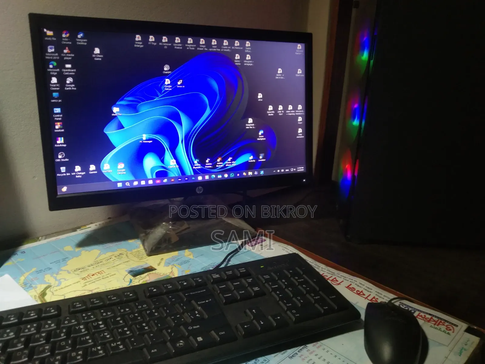 Desktop Computer Asus 16GB AMD Ryzen 5 SSD 512GB