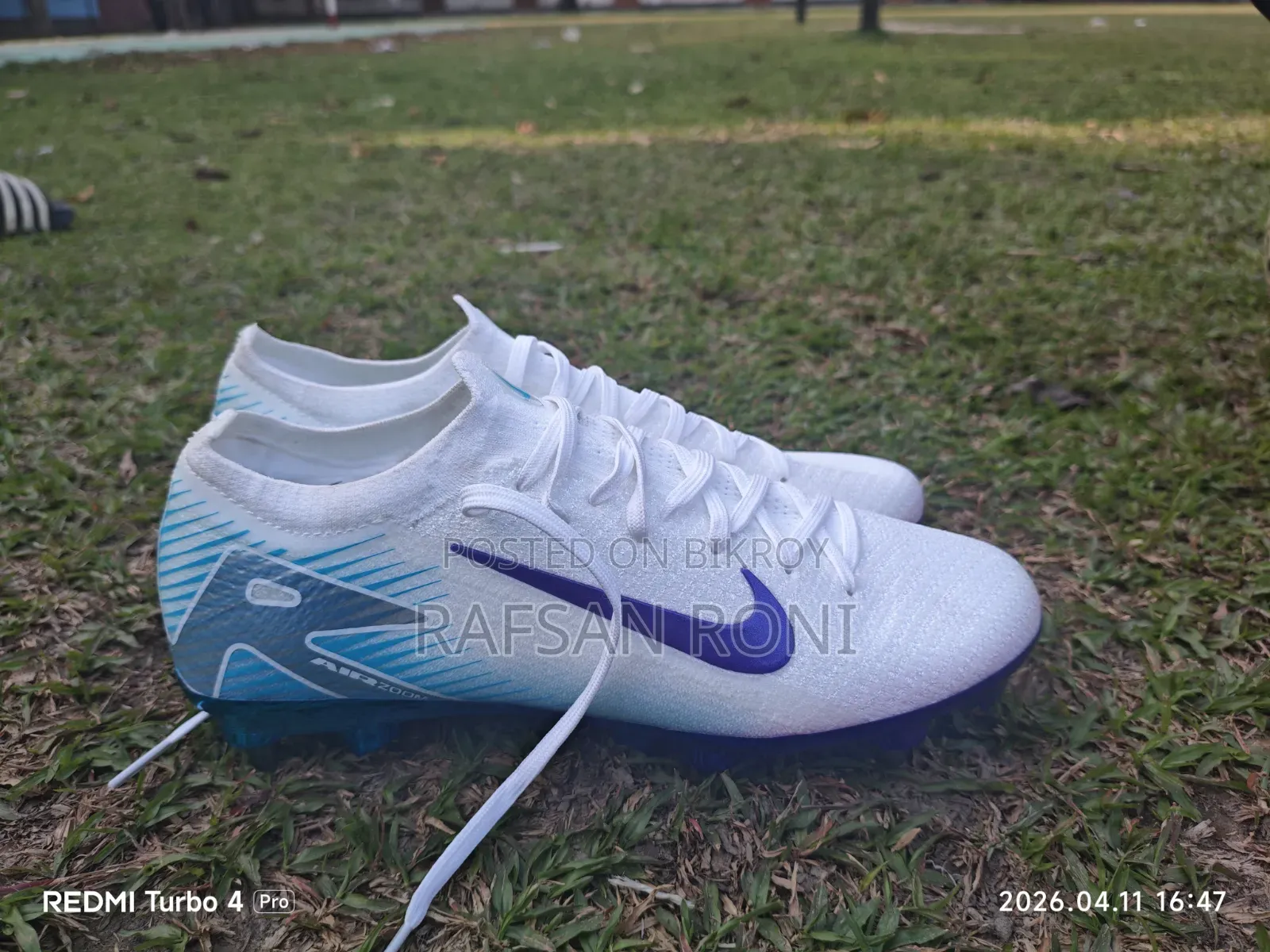 Title: Nike Football Boot (Steel Spike) – Size 40 Description: