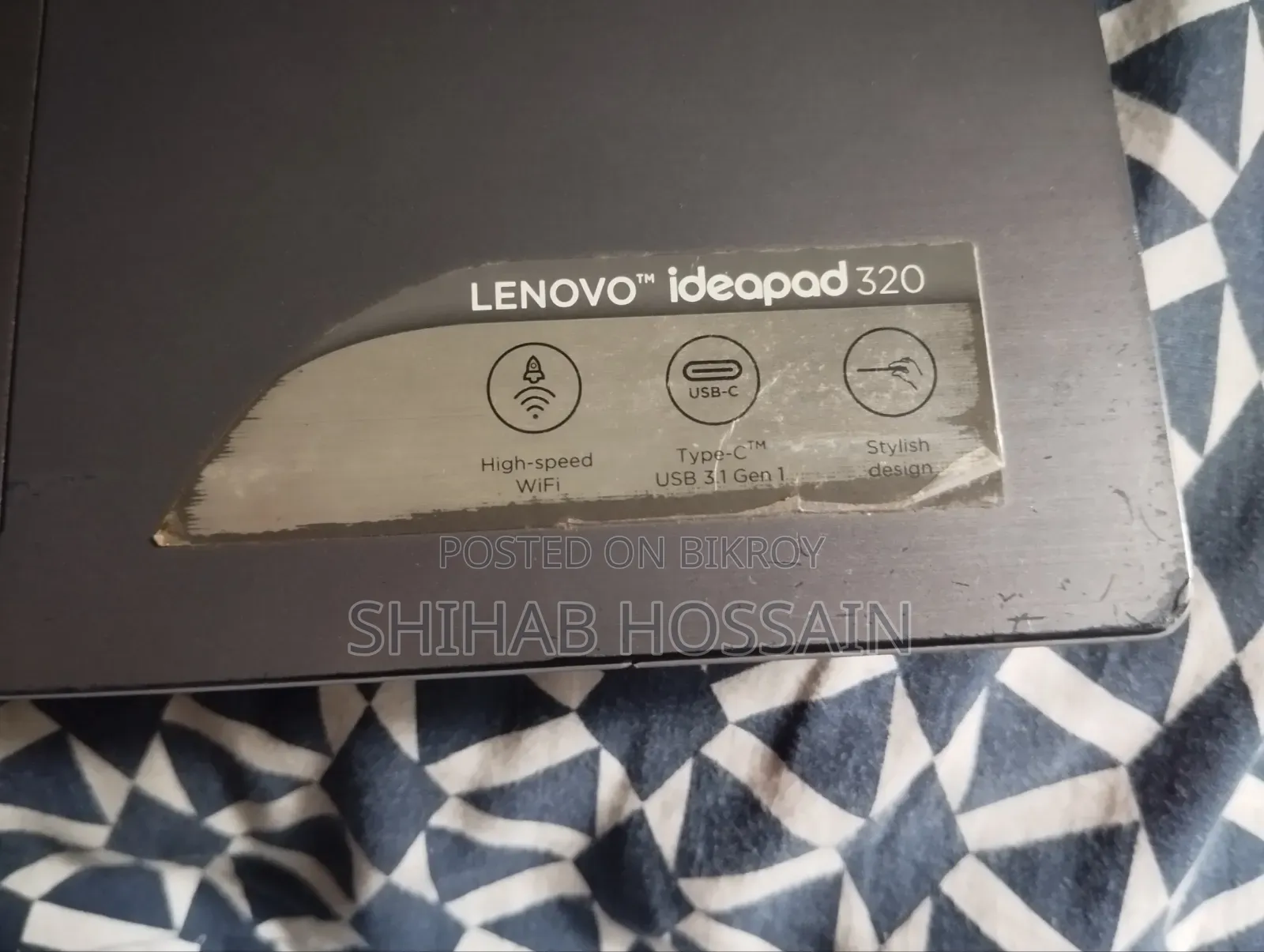 Laptop Lenovo IdeaPad 320 4GB Intel Core I5 HDD 512GB