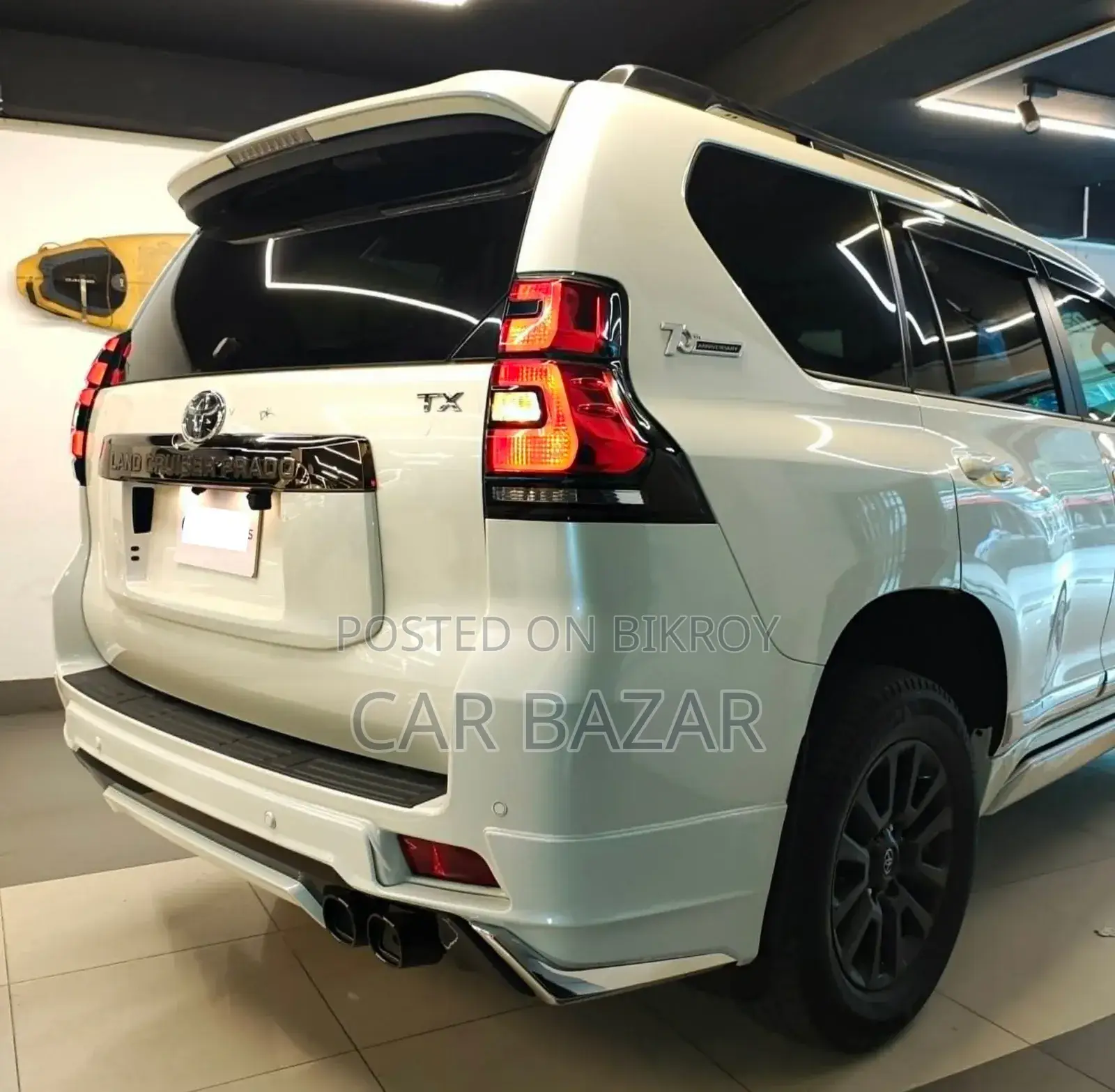 Toyota Land Cruiser Prado 2.7 2021 White