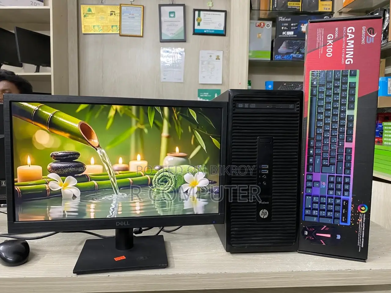 Desktop Computer 8GB Intel Core I3 SSD 128GB