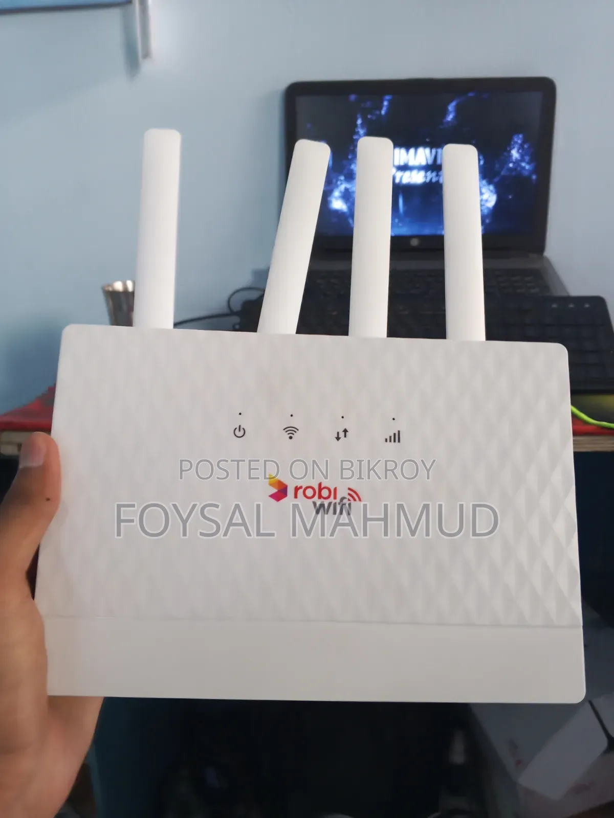 Robi WiFi Router ZLT S90 PLUS (4 Antenna) – Like New Condition