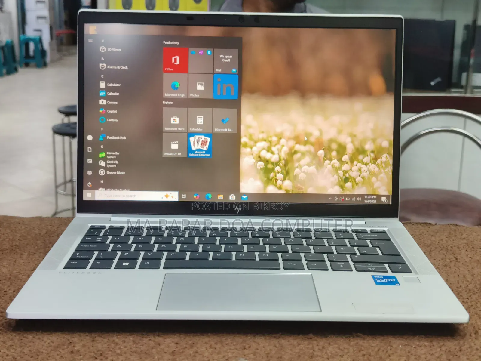 Laptop HP EliteBook 830 G8 8GB Intel Core I5 SSD 256GB