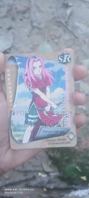 Naruto Kayuo Sakura Haruno Rare Card