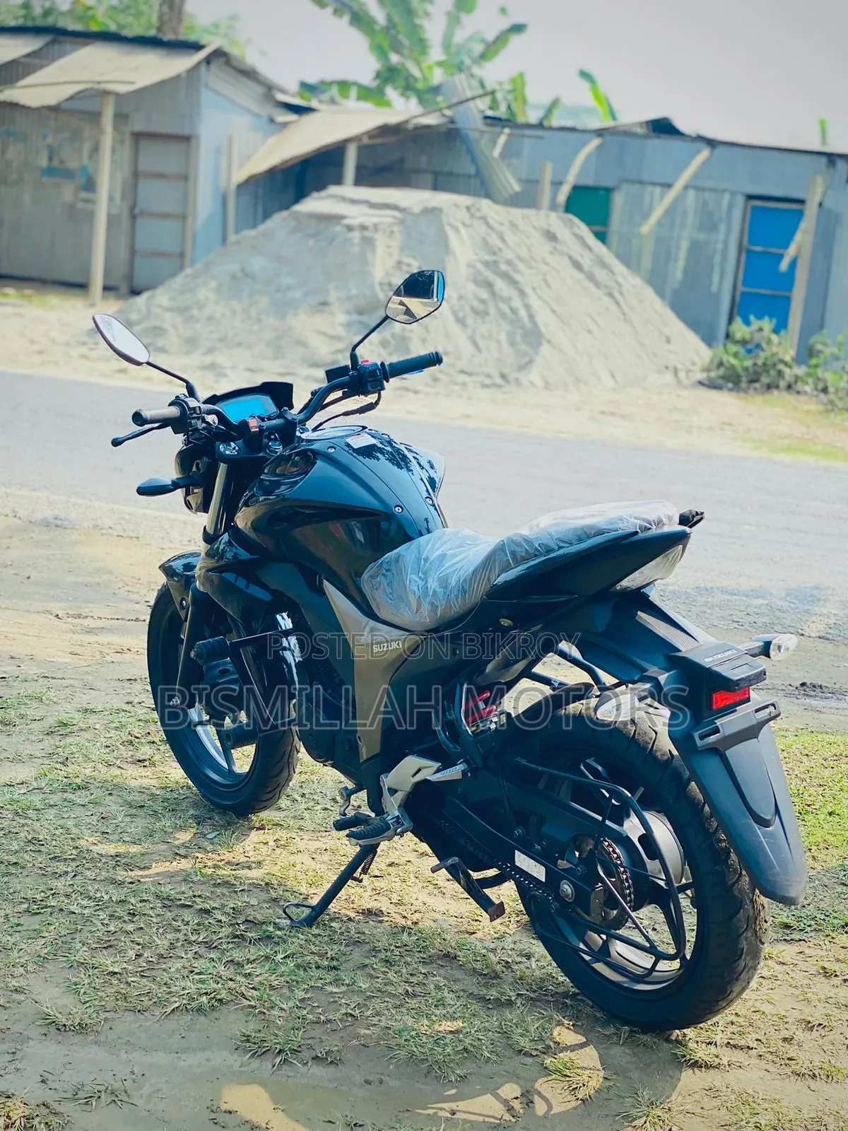 Suzuki Gixxer Monotone 2023 Black
