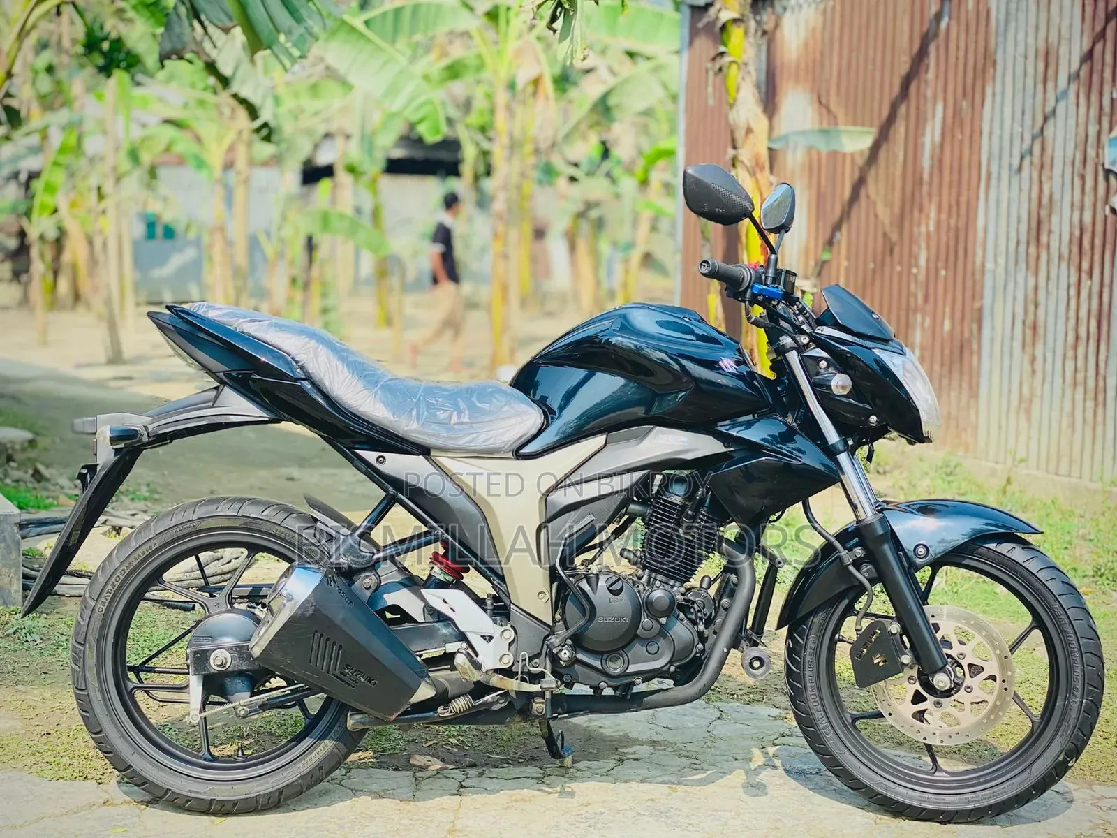 Suzuki Gixxer Monotone 2023 Black