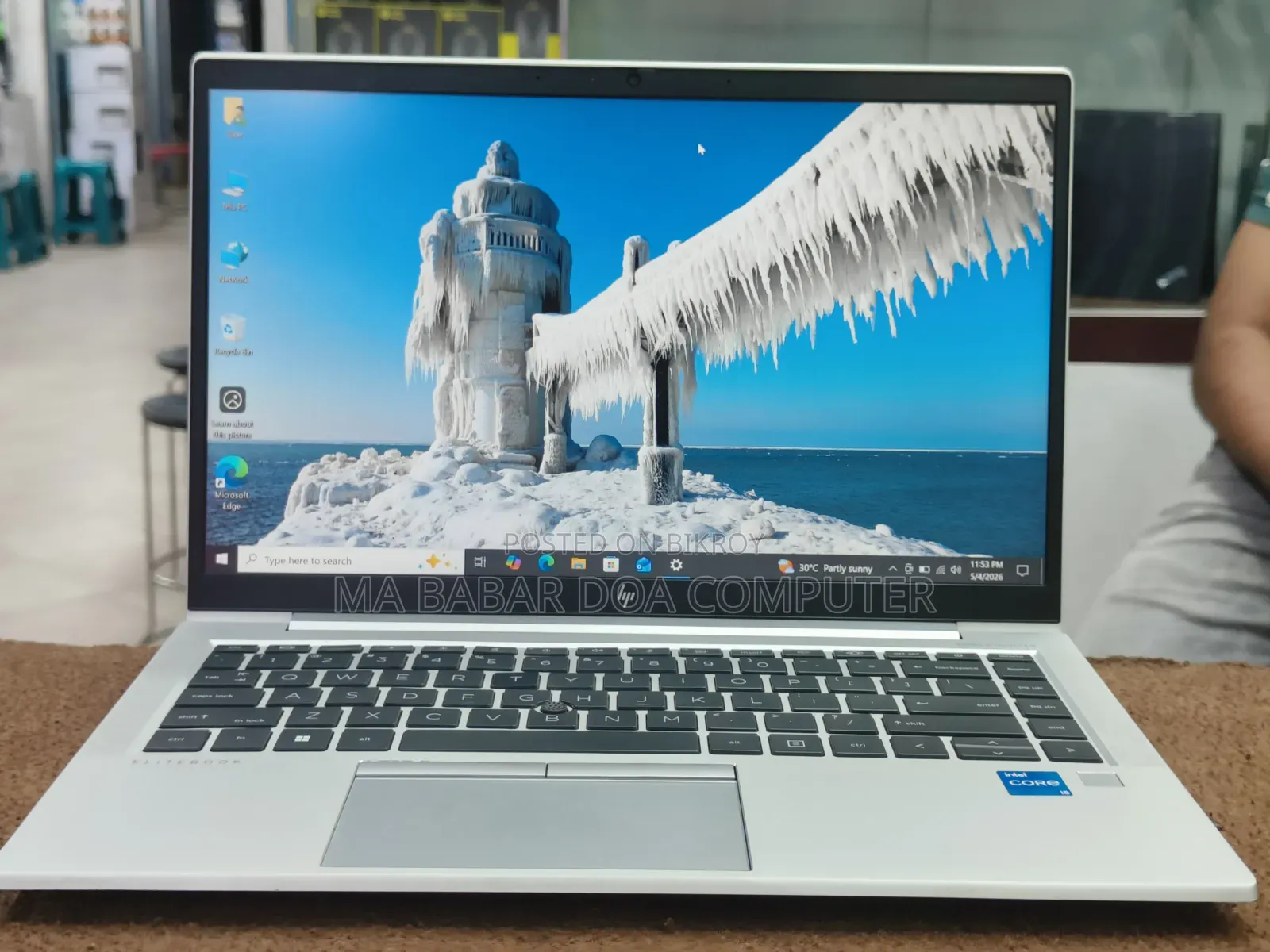 ল্যাপটপ HP EliteBook 840 G8 16GB Intel Core I5 SSD 256GB