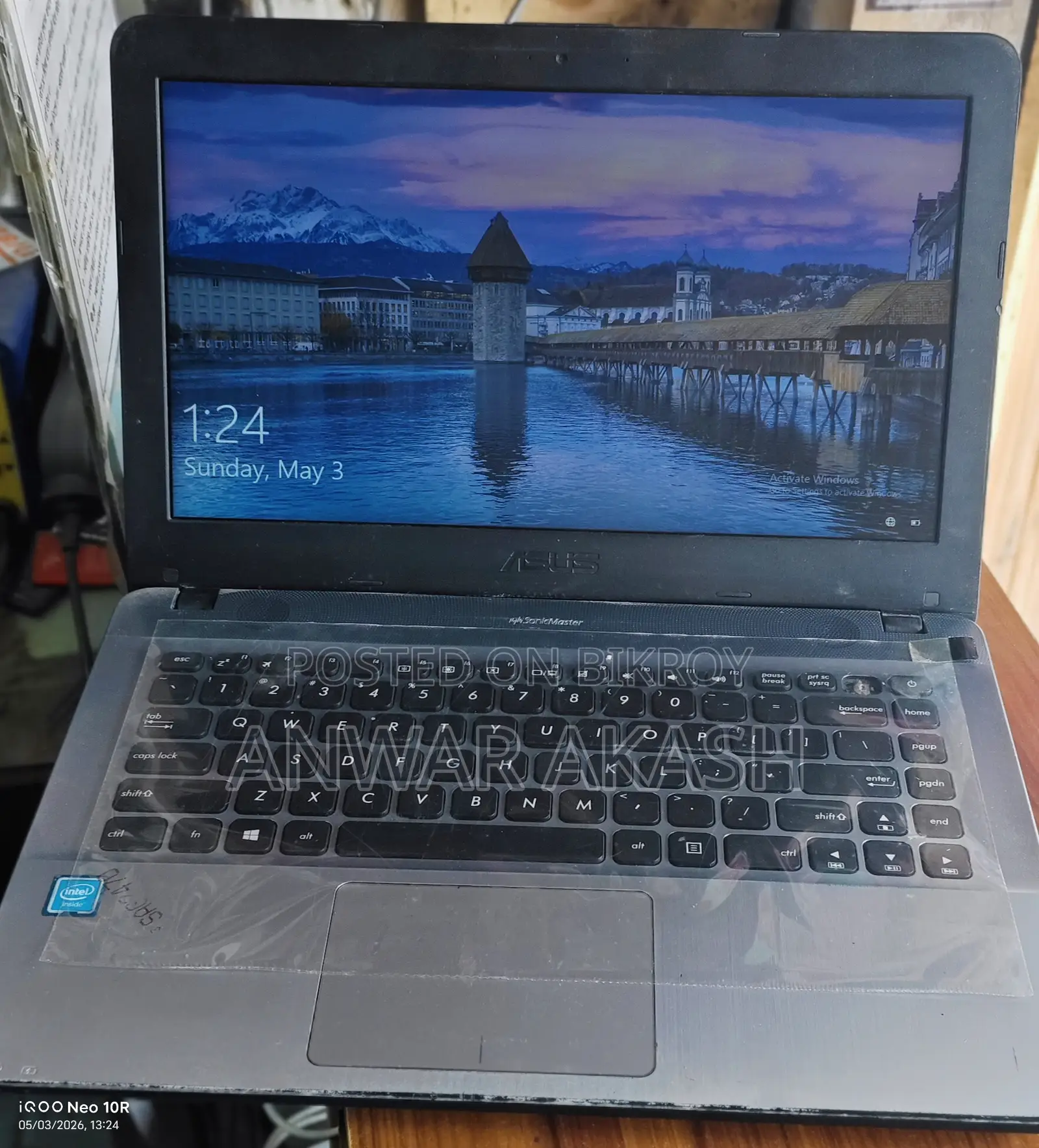 Laptop Asus X44L 4GB Intel Core I3 SSD 128GB