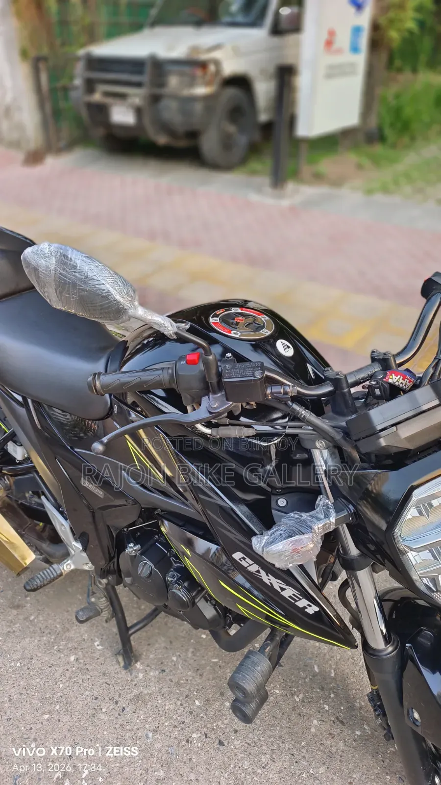 Suzuki Bike 2024 Black