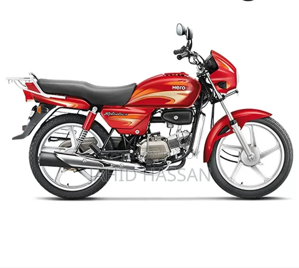 Hero Splendor Plus I3s IBS 2025 Red