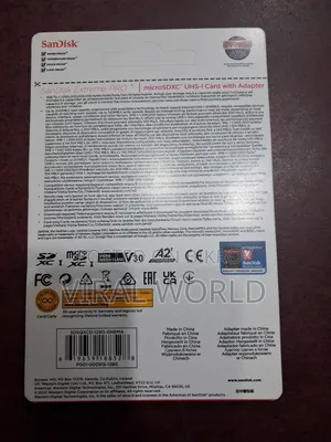 Sandisk Extreme Pro 128gb Memory Card With Adapter