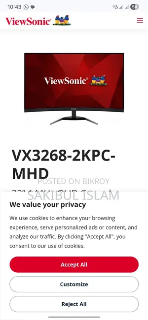 Viewsonic Vx3268 2kpc MHD