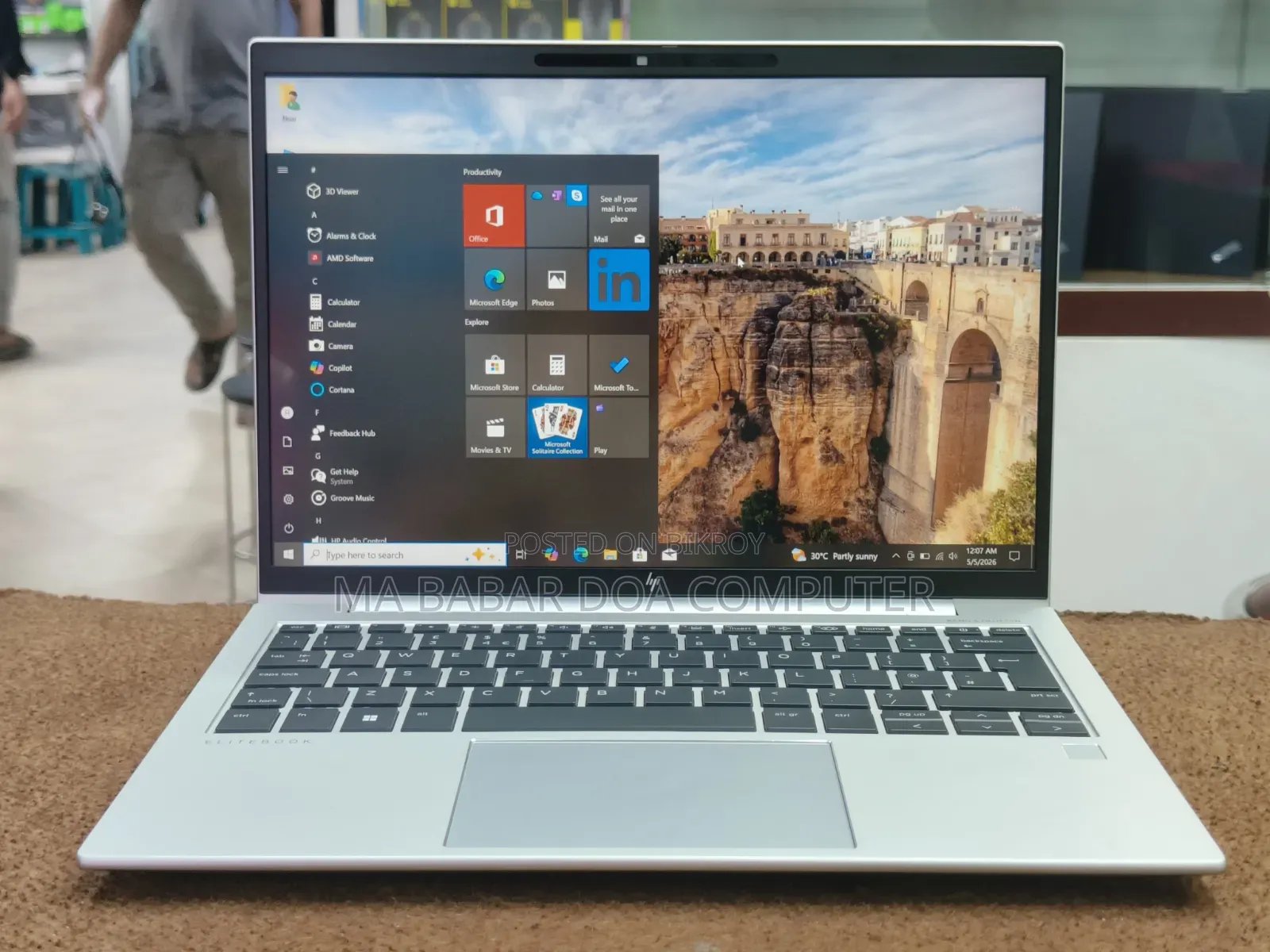 Laptop HP 16GB AMD Ryzen 5 SSD 512GB