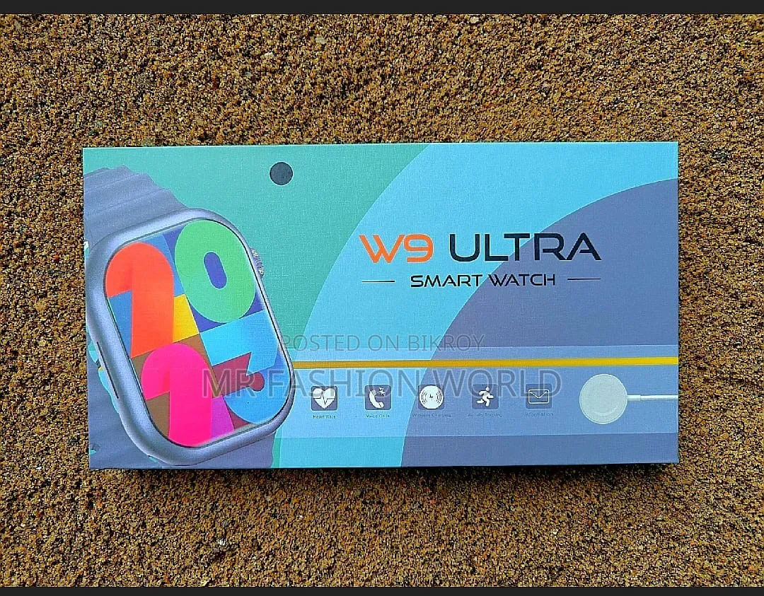 W9 Ultra Smartwatch (Used) – Sale Price: 1300 BDT (Negotiable)