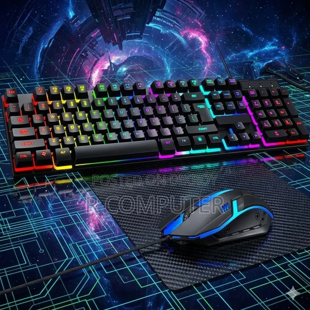 Gigasonic 699gs RGB Usb Keyboard Mouse