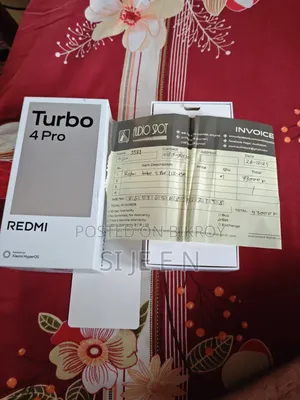 New Xiaomi Redmi Turbo 4 Pro 256 GB Black