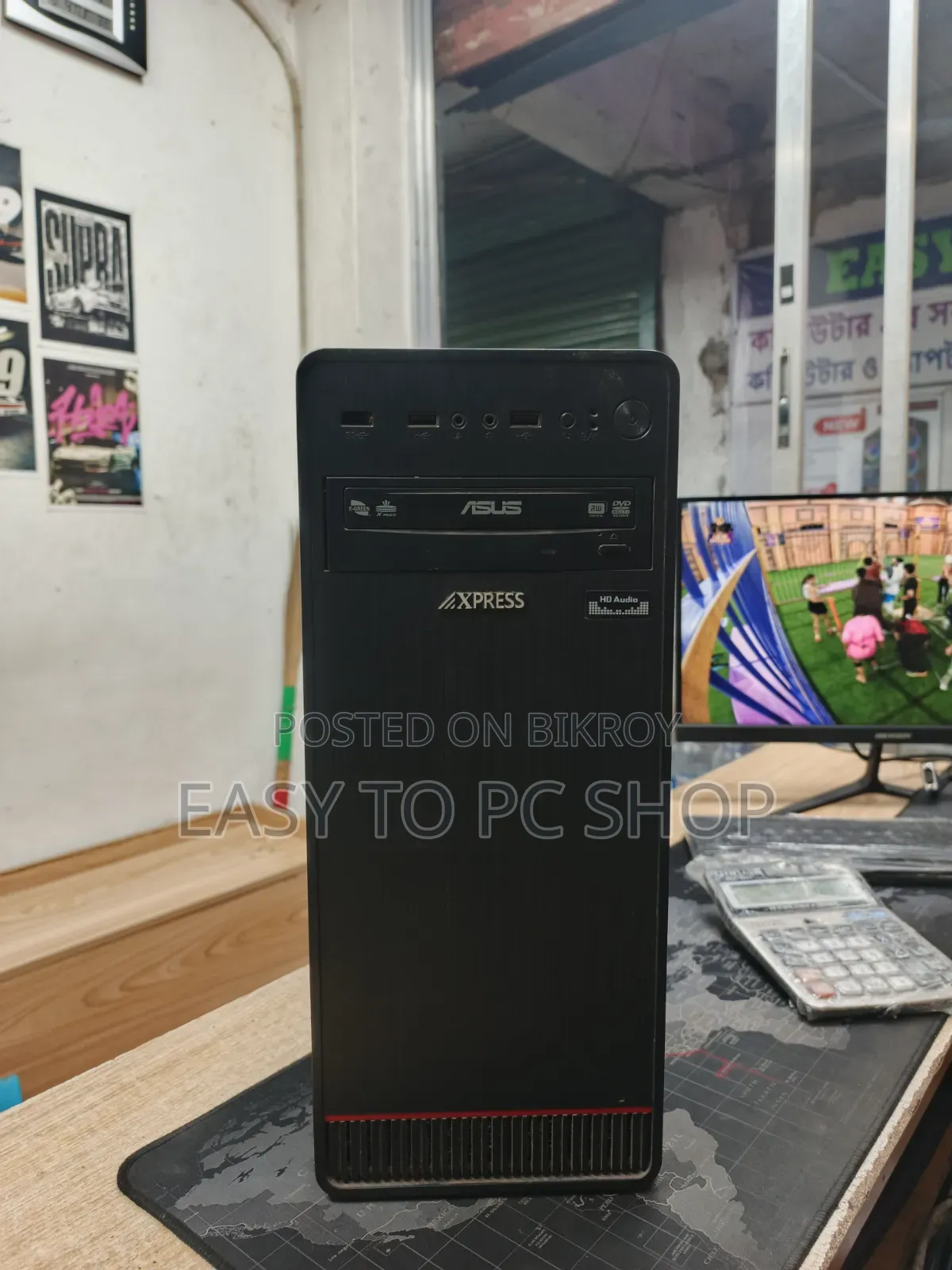 Desktop Computer Asus 4GB Intel Core I3 HDD+SSD 500GB