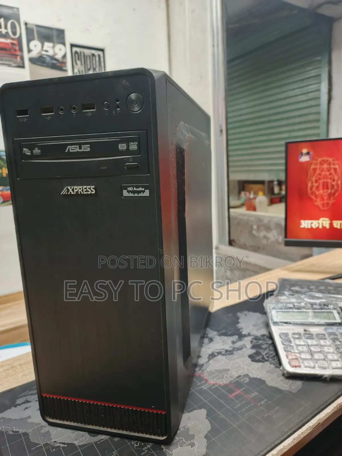 Desktop Computer Asus 4GB Intel Core I3 HDD+SSD 500GB