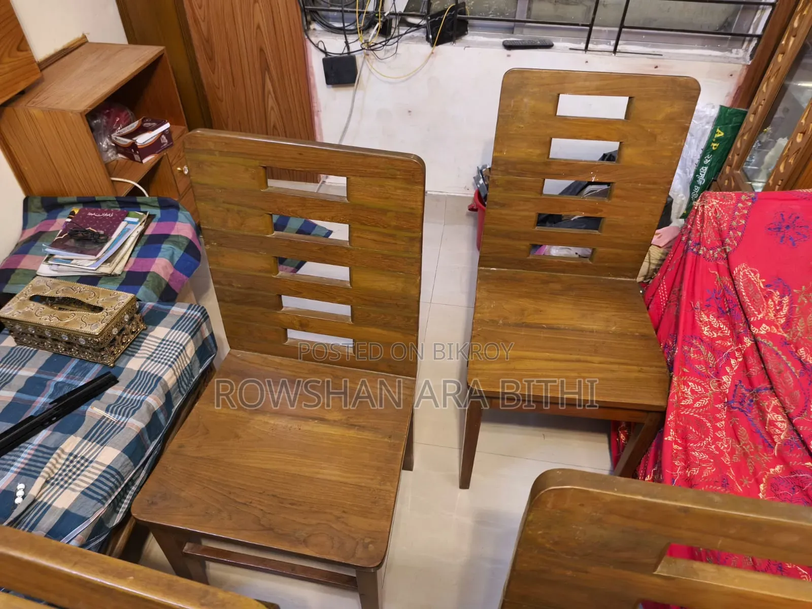 Original Teak Wood Chairs