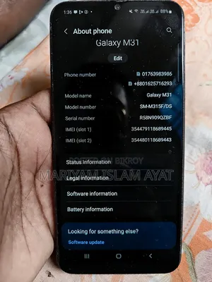 Samsung Galaxy M31 128 GB Blue