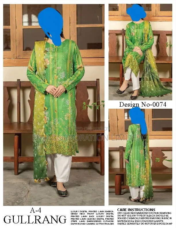 Pakistani Charizma 3 Pc-Whole Sell