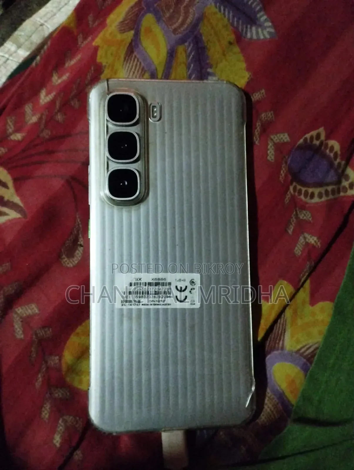 Infinix Hot 60 Pro+ 128 GB Silver