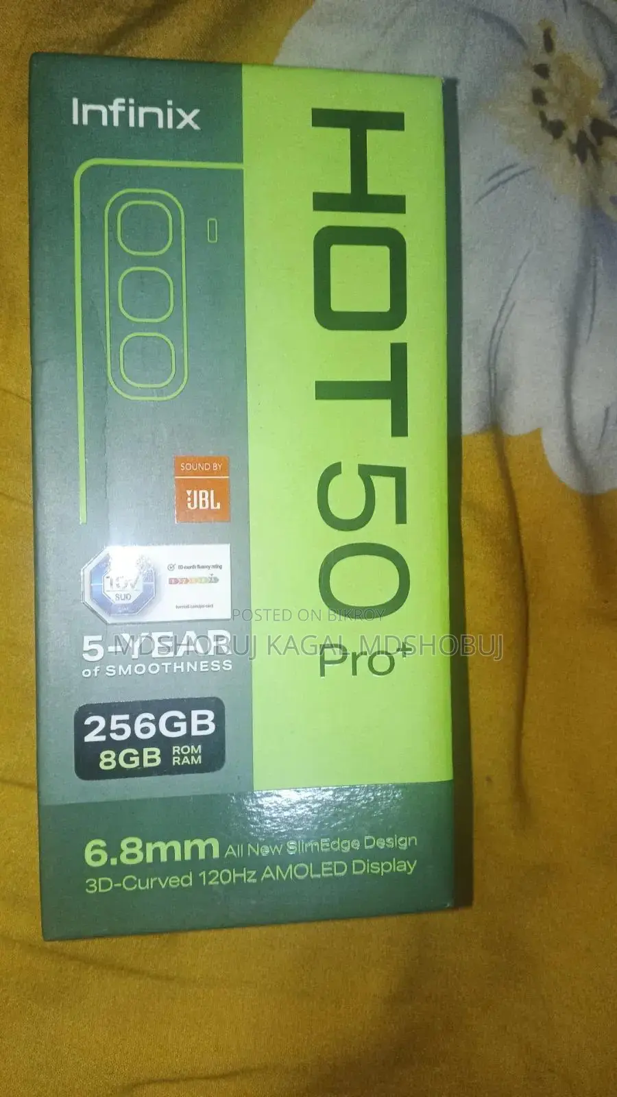 Infinix Hot 60 Pro 256 GB Silver