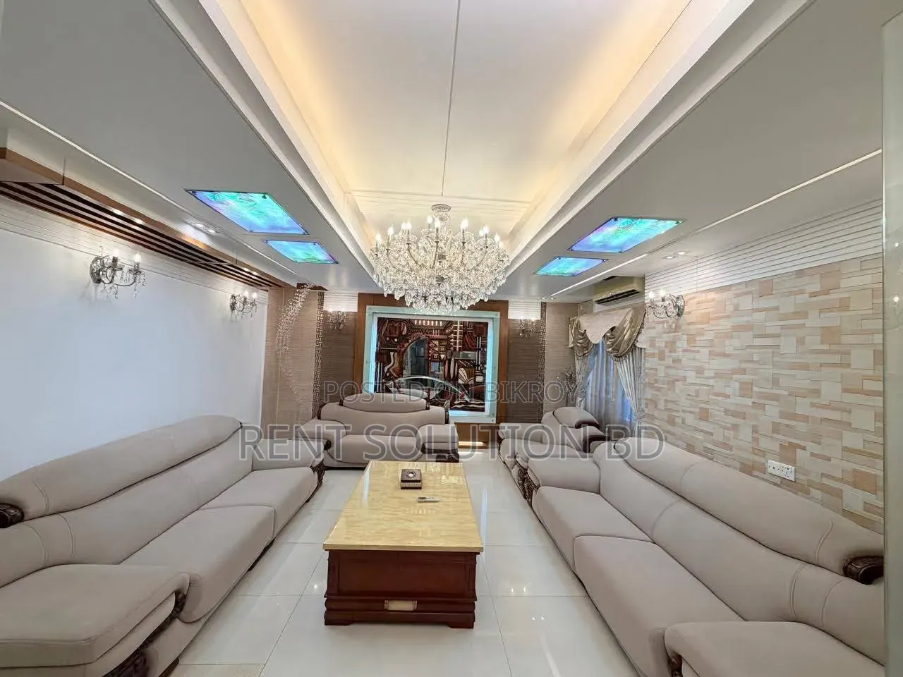 Furnished 4bdrm Apartment in Rent Solution Bd., Gulshan for Rent