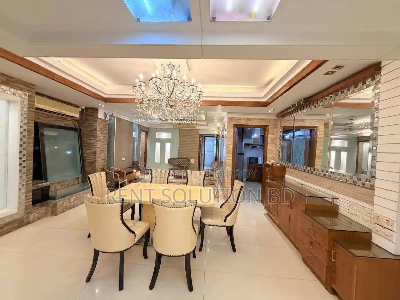 Furnished 4bdrm Apartment in Rent Solution Bd., Gulshan for Rent