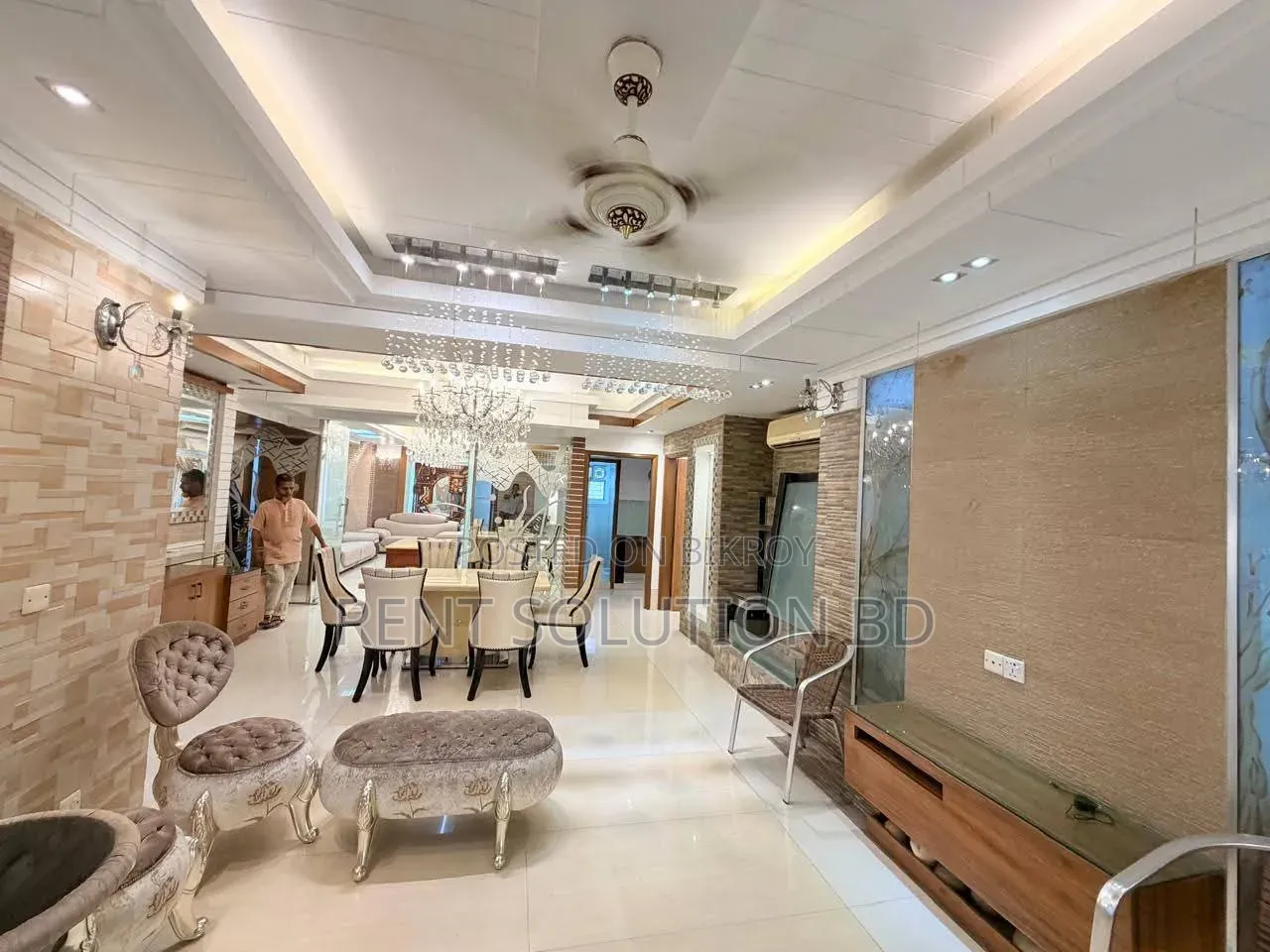 Furnished 4bdrm Apartment in Rent Solution Bd., Gulshan for Rent