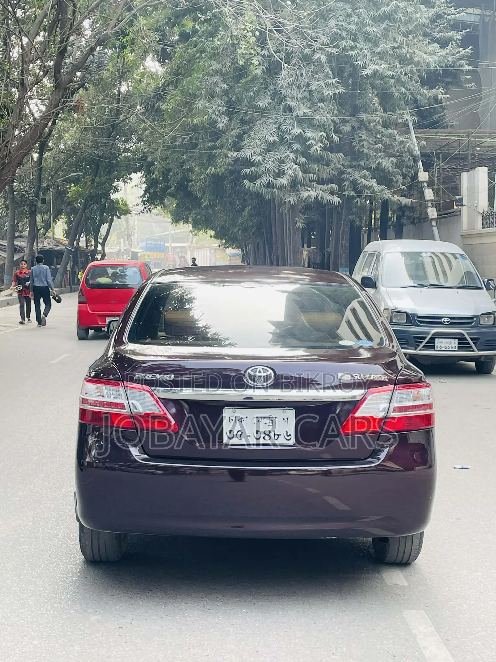 New Toyota Premio 2011 Maroon