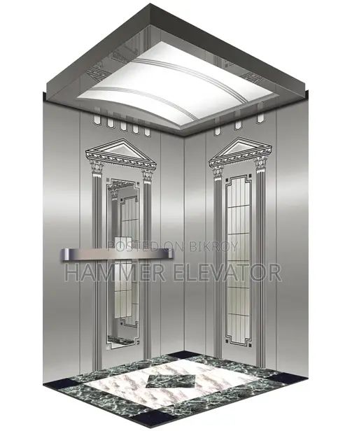 Fuji Lift ব্র্যান্ড-০৬ পার্সন ৪৮০ কেজি ৭ ফ্লোর ৭ ওপেনিং প্যাসেঞ্জার লিফট
