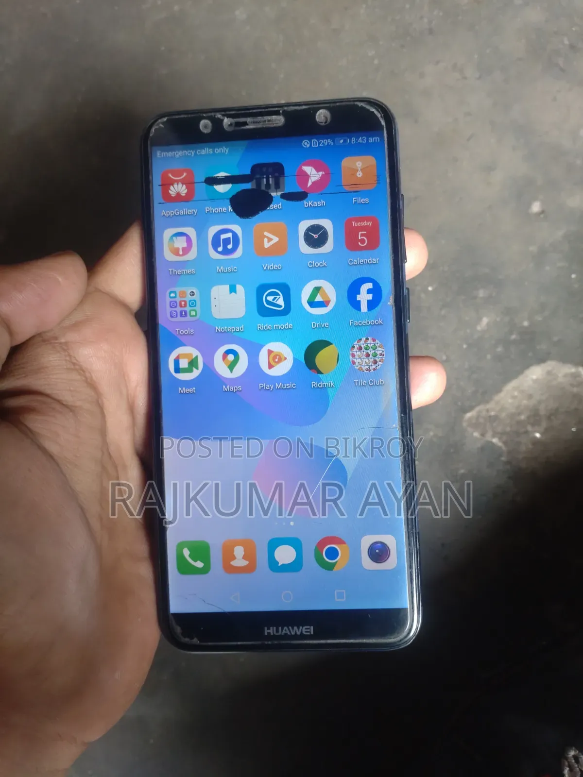 Huawei Y9 32 GB Blue