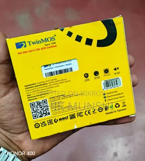 Twinmos H2ultra Hyper 2.5" Sata SSD 256 Gb