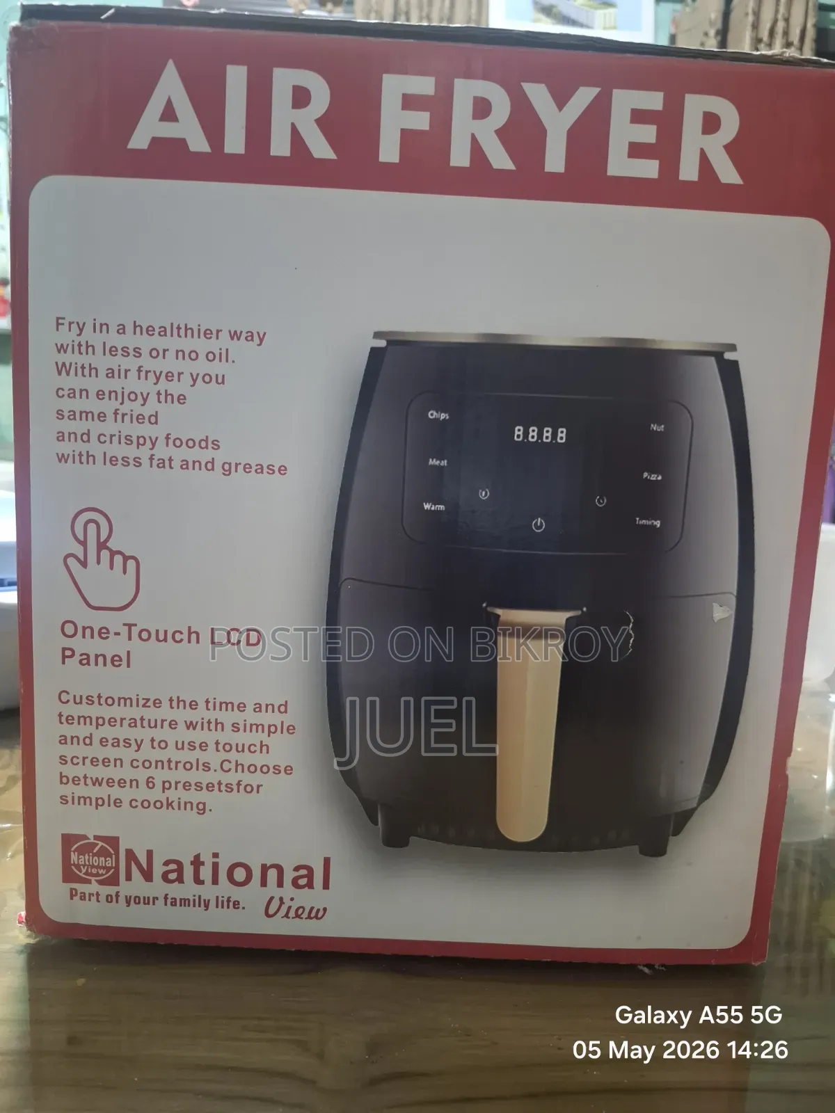 National Air Fryer 6L