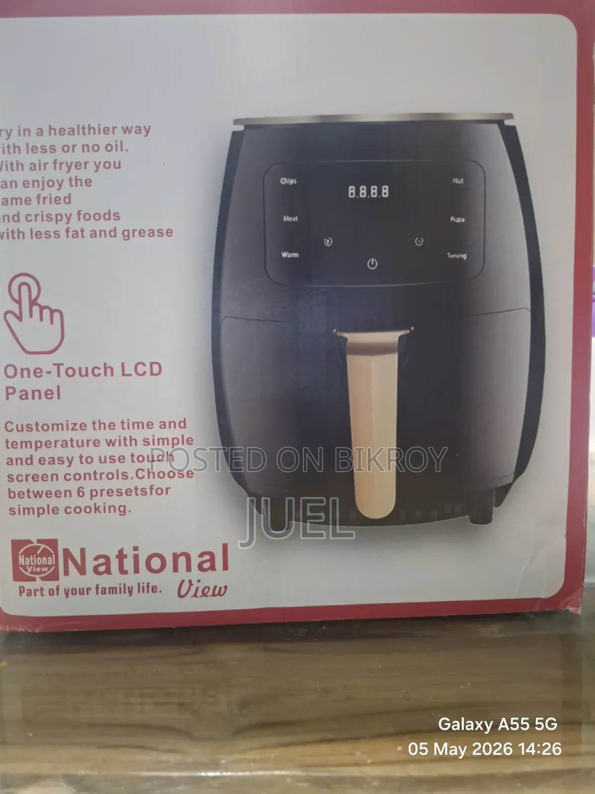 National Air Fryer 6L