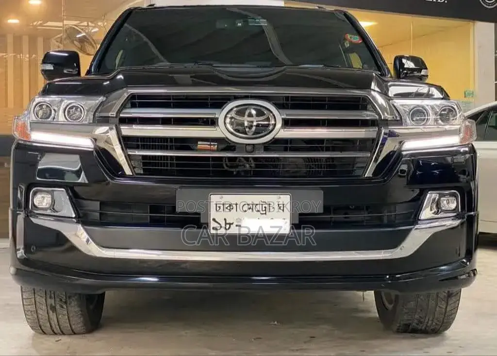 Toyota Land Cruiser 4.5 V8 VXR 2020 কালো