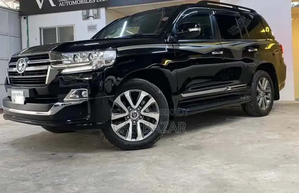 Toyota Land Cruiser 4.5 V8 VXR 2020 কালো